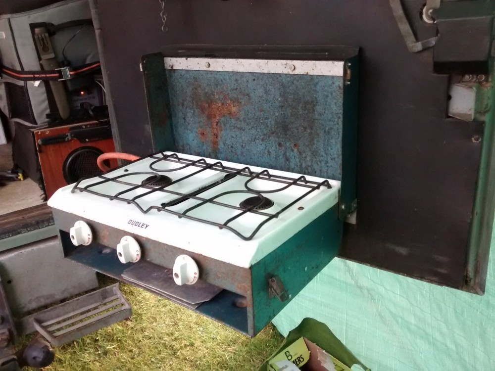 Rear door Dudley cooker