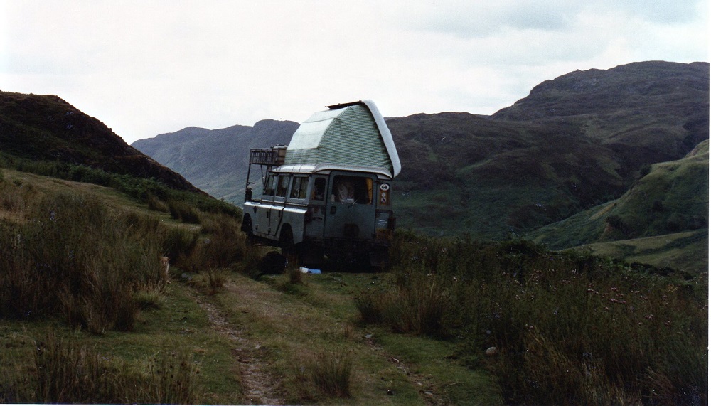 4) Somewhere in the hills above Comrie